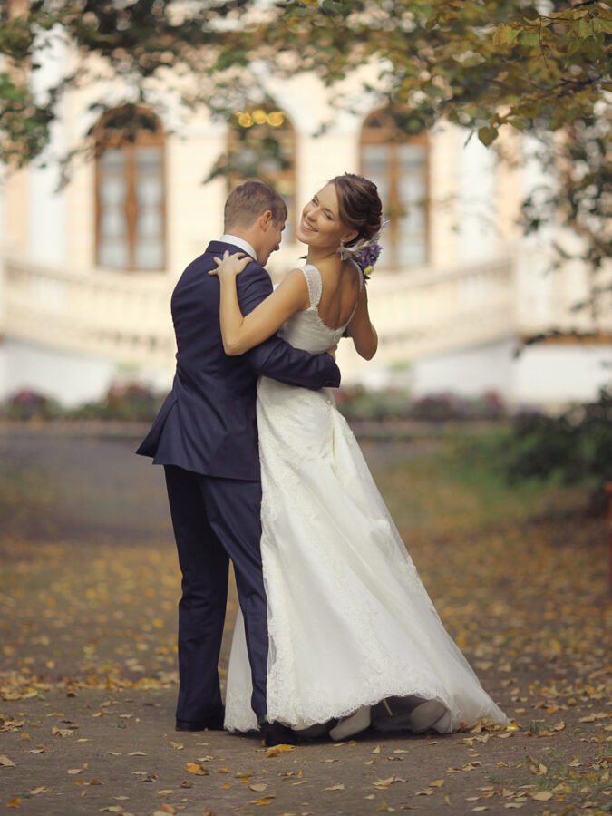 wedding photography concept of family happiness